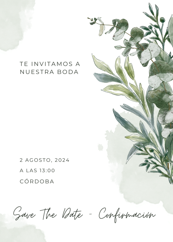 save the date, lista de invitados, boda, sitting plan