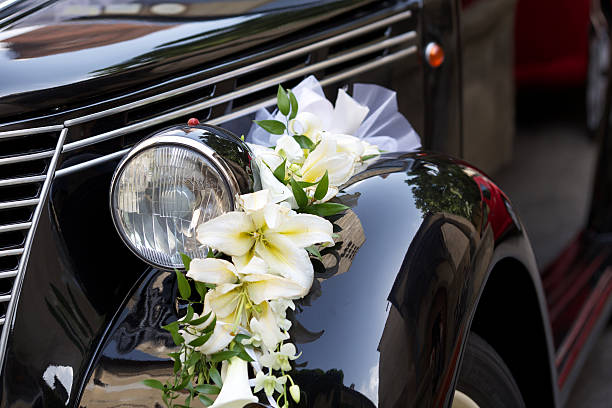 decoracion letrero coche, decoracion letrero boda, letrero coche just married, decoracion boda, coche nupcial, decoracion flores, flores 