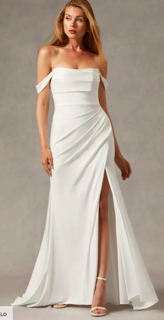 vestido de novia, vestido de novia bohemio, vestido de novia palabra de honor, vestido de novia Ana Moya, vestido boda, vestido nupcial